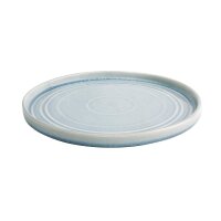 Olympia Cavolo Flacher runder Teller eisblau 27cm 2