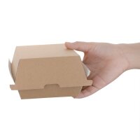 Fiesta Compostable kompostierbare Hamburgerboxen Kraft klein (200 Stück)