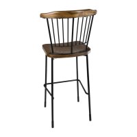 Bolero Scandi Hohe Hocker Schwarz 2er-Pack (2 Stück) 2