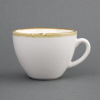 Olympia Kiln Cappuccinotassen Kreideweiß 23cl (6 St&uu