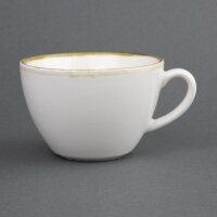 Olympia Kiln Cappuccinotassen Kreideweiß 34cl (6 St&uu