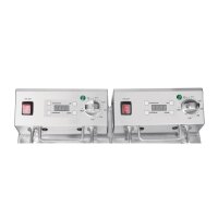 Buffalo 2,9kW Doppelfritteuse mit Timer 2x 8L