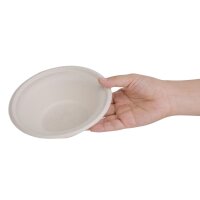 Fiesta Compostable kompostierbare Schalen aus Bagasse rund 31cl (50 Stück)