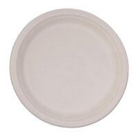Fiesta Compostable kompostierbare Teller aus Bagasse rund...