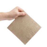 Fiesta Recyclable Lunchservietten 1/4 recyceltes Kraftpapier 33cm (2000 Stück)