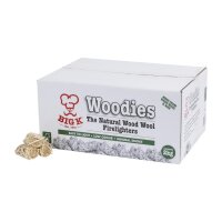 Big K Woodies Naturholz-Wolle Anzünder 2Kg