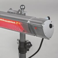 Eurom Golden elektrischer Terrassenheizstrahler mit Fernbedienung 2200W Komfort