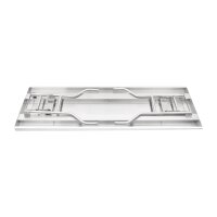 Vogue klappbarer Arbeitstisch aus Edelstahl 1220x610x780mm