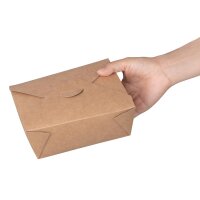 Fiesta Recycelbare Pappbehälter für Lebensmittel zum Mitnehmen 152mm 1200 ml (200 Stück)