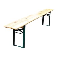 Klappbank 220 (L) x 25 (B) cm