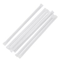 Fiesta Kompostierbare Einzeln Verpackte Papierstrohhalme Schwarz (250 Stück)