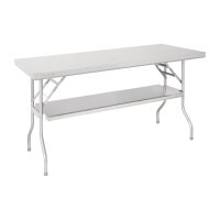 Vogue untere Ablage für Edelstahl-Arbeitstisch 1220x610x780mm