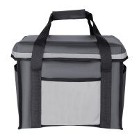Vogue Isolierte Faltbare Liefer-Tasche Grau 380x305x380mm
