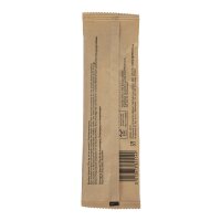 eGreen Einzeln in Kraftpapier verpacktes 4-in-1-Holzbesteck-Set (250 Stück)