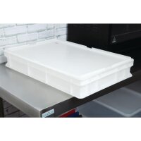 Cambro Pizzateigkistendeckel aus Polyethylen 60x40x2cm