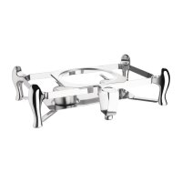 Olympia Induktions-Chafing-Dish 1/1 Glasdeckelrahmen